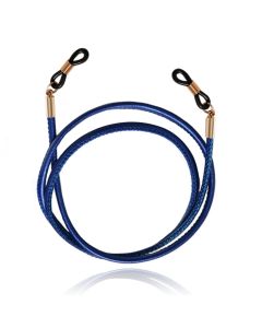 LGT Jewels Donkerblauw PU Leren Koord voor Zonnebril of Leesbril