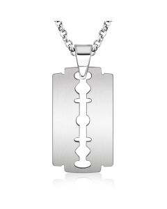 LGT Jewels heren ketting Edelstaal Single Razor