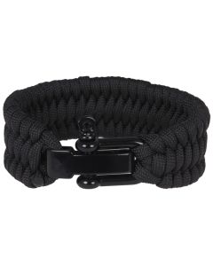 LGT Jewels Paracord armband Black