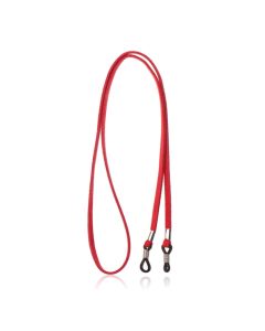 LGT Jewels Rood Elastisch PU Leren Koord voor Zonnebril of Leesbril