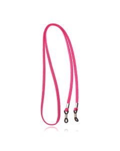 LGT Jewels Roze Elastisch PU Leren Koord voor Zonnebril of Leesbril