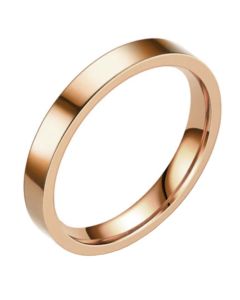 LGT Jewels smalle stalen ring Rose 3mm