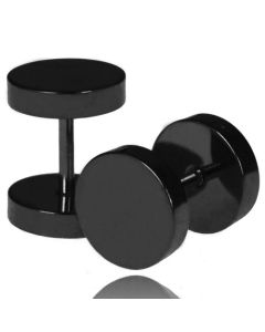 LGT Jewels Stud oorbellen Zwart