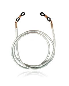 LGT Jewels Zilver PU Leren Koord voor Zonnebril of Leesbril