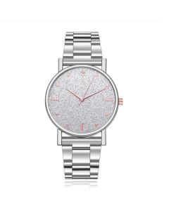 LGT JWLS Dameshorloge - Sterrenhemel Design - Zilver & Rose Goud