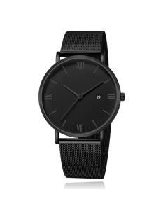 LGT JWLS Herenhorloge met Mesh Band - Zwart