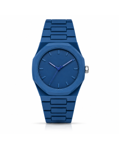LGT JWLS Soho Blauw Kunststof Herenhorloge