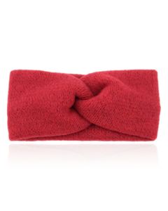 LGT JWLS Zachte Gebreide Oorwarmer Hoofdband - Heerlijk Zacht - Rood