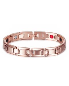 Magnetische Energie armband Mendes Edelstaal Rose