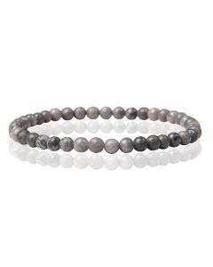 Memphis Natuursteen Armband - 4mm Map Stone