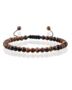 Memphis No.1 Armband - 4mm Tigereye
