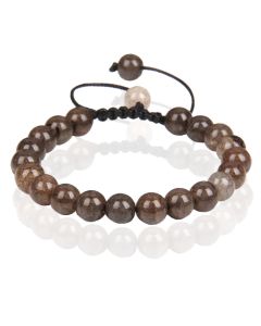 Memphis No.3 Dames Armband - 8mm Coffee