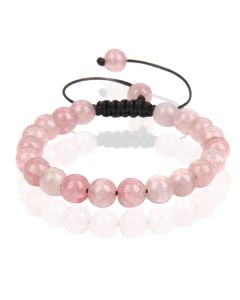 Memphis No.3 Dames Armband - 8mm Light Pink
