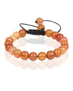 Memphis No.3 Dames Armband - 8mm Orange