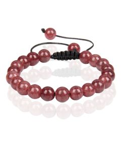 Memphis No.3 Dames Armband - 8mm Red