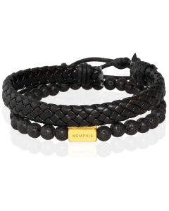 Memphis DUO Mannen Armbanden set Slick