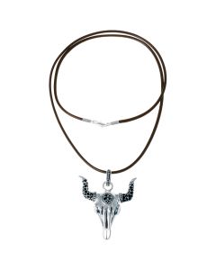Mendes heren ketting 925 zilver Bull