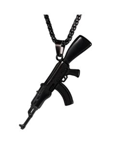 Mendes kettinghanger Edelstaal AK47 Black