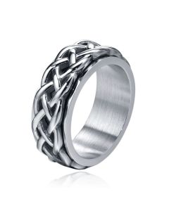 Mendes Ring voor Mannen - Celtic Band Silver