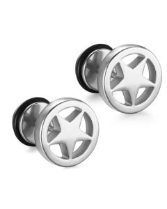 Mendes Star Stud oorbellen Silver