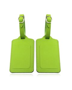 Set van 2 Bagaglabels met Riem - Groen