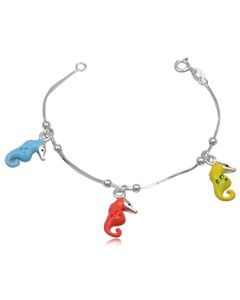 Kinder armband Sea Horse