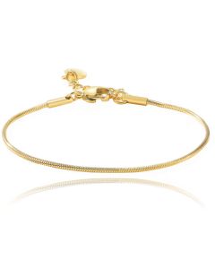 Stijlvolle Goudkleurige Verstelbare Smalle Damesarmband