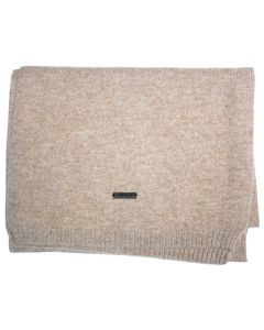 Stone Valley Khaki sjaal van kasjmier en wol voor dames en heren
