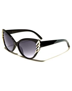 VG Eyewear Cat Eye zonnebril Zwart Grijs Goud VG1825