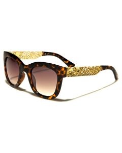 VG Eyewear dames zonnebril Flower Brown Gold vg29002