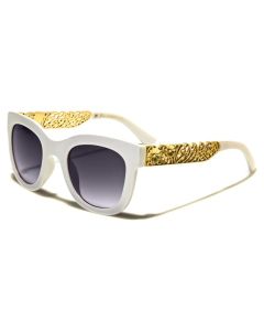 VG Eyewear dames zonnebril Flower White Gold vg29002