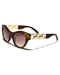 VG Eyewear zonnebril Cat Eye Gold Chain Bruin vg29024