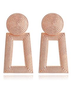Vintage Oorhangers Cilla - Rose Gold