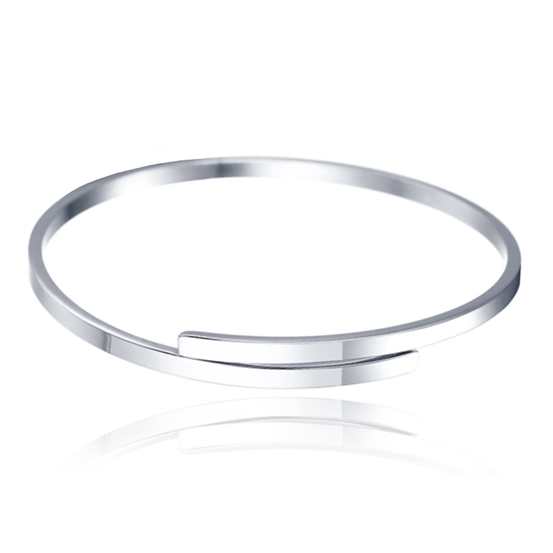 Damesarmband Edelstaal Zilverkleurig afbeelding