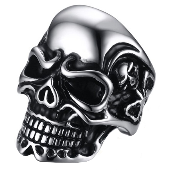 Mendes Edelstaal Heren Ring Biker Skull mendes kopen in de aanbieding Mendes Edelstaal Heren Ring Biker Skull mendes kopen in de aanbieding