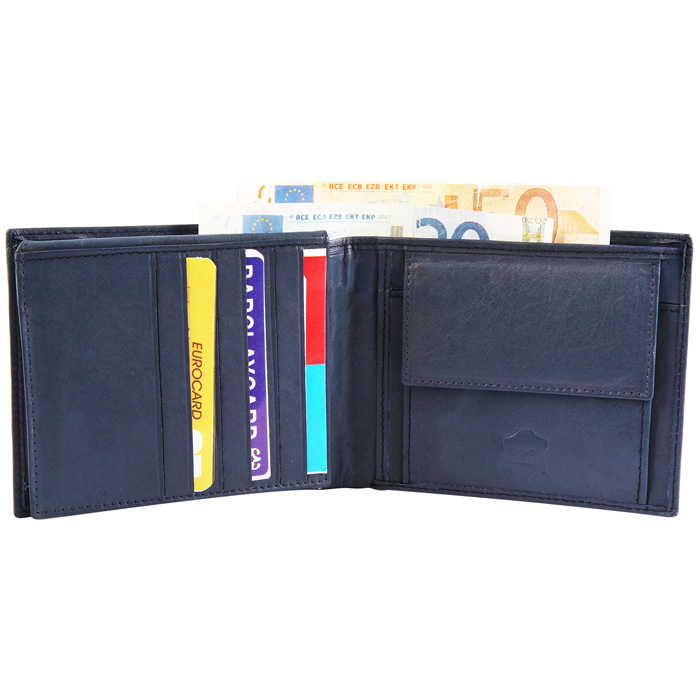 Excellanc Leren Heren Portemonee Blauw excellanc kopen in de aanbieding Excellanc Leren Heren Portemonee Blauw excellanc kopen in de aanbieding
