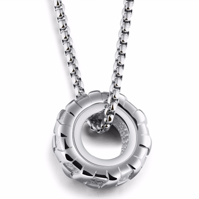 Mendes Kettinghanger Edelstaal Wheel Silver mendes kopen in de aanbieding