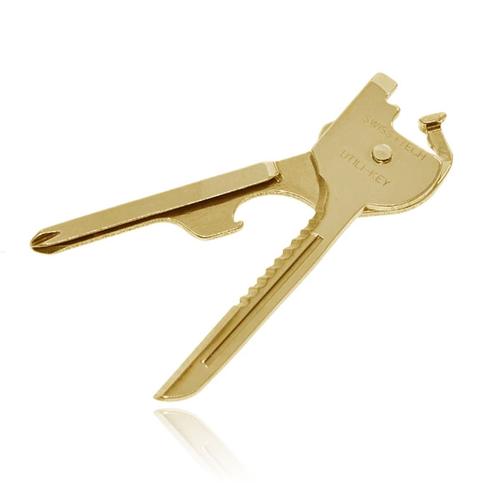 Multifunctionele Sleutelhanger - Key Goudkleurig afbeelding 3