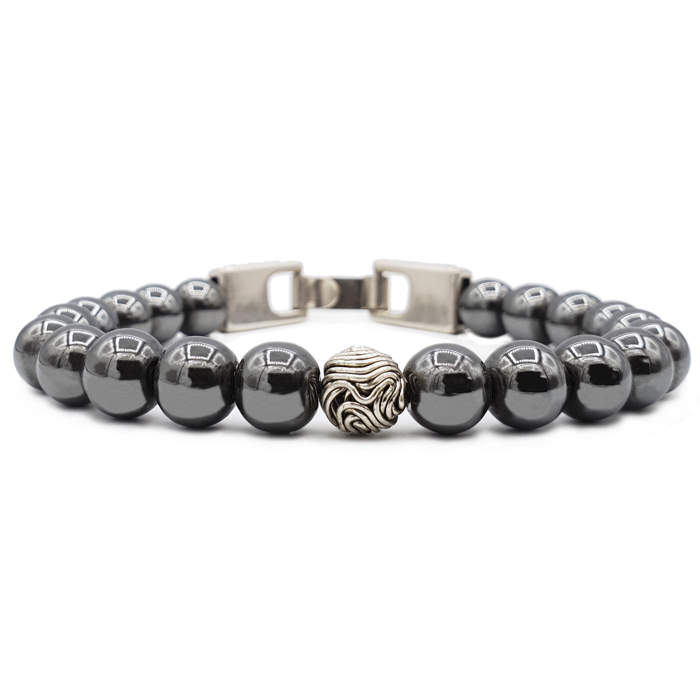 Taboo Sieraden Herenarmband Dario Antraciet taboo sieraden kopen in de aanbieding