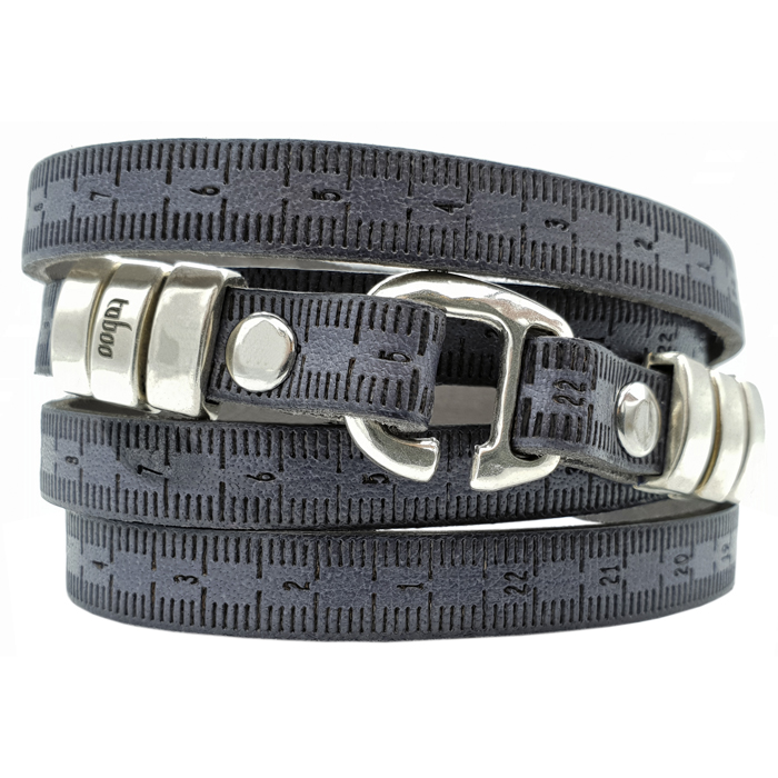 Taboo Sieraden Herenarmband Felix Blue taboo sieraden kopen in de aanbieding