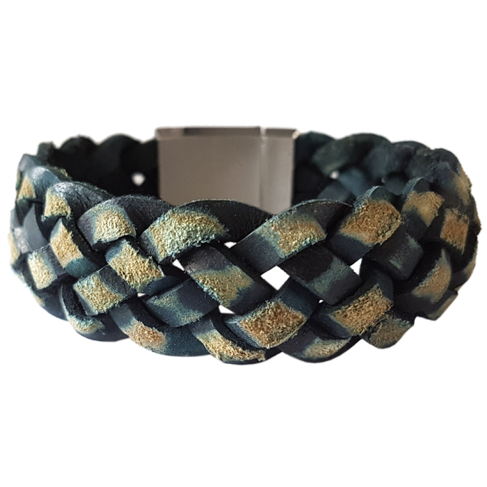 Taboo Sieraden Herenarmband Samuel Petrol taboo sieraden kopen in de aanbieding