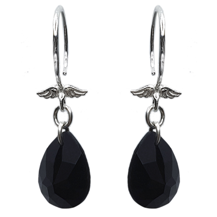 Taboo Sieraden Oorbellen Angel Zwart taboo sieraden kopen in de aanbieding