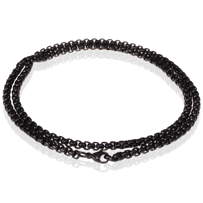 Lgt Jewels Venetian Box Ketting Zwart 2Mm lgt jewels kopen in de aanbieding