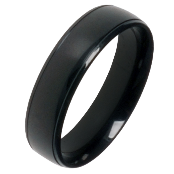 Lgt Jewels Zwarte Mannen Ring Rvs Titanium lgt jewels kopen in de aanbieding
